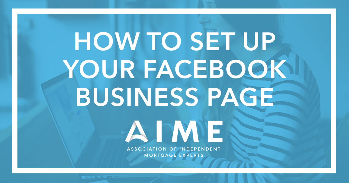 how set up facebook business page