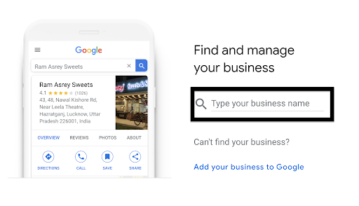 google my business sign up