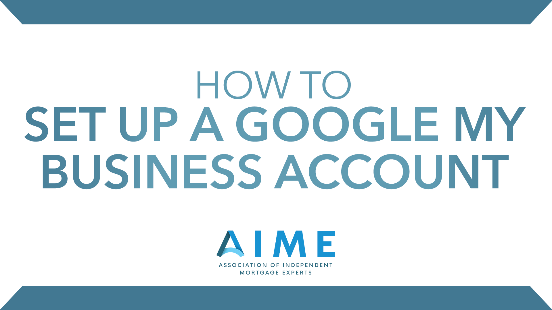 Set Up a Google My Business Account